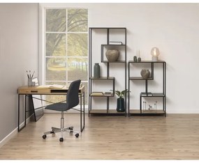 Birou SARON stejar/negru