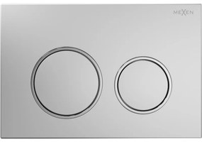 Mexen Fenix 07 XS buton de spălare, Crom mat - 600702
