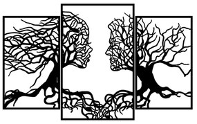 Decorațiune de perete 116x71 cm metal Arborele Vieții