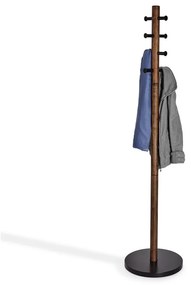 Cuier negru/în culoare naturală din lemn masiv de arbore de cauciuc Pillar – Umbra