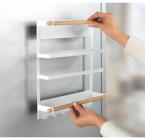 WENKO 54113100 - Organizator MAGNA 33x34 cm albă/maro/negru