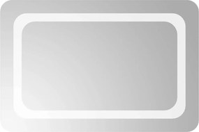 vidaXL Oglinda de baie cu LED, 60x40 cm