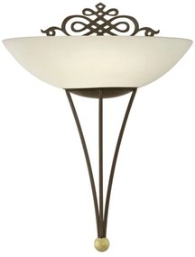 Abajur de rezervă din sticlă Eglo MESTRE 16x30 cm