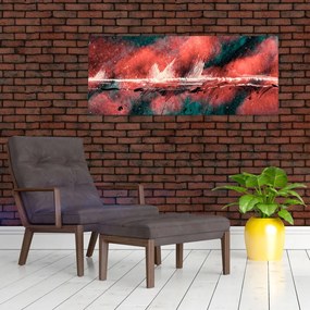 Tablou - Explozie în petrol (120x50 cm)