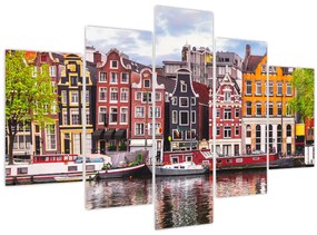 Tablou - Amsterdam, case de dans (150x105 cm)