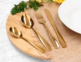 ShopJK SET DE TACIMURI INOX PENTRU 6 PERSOANE - AURIU