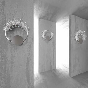 Aplica LED moderna Vision design LUX cristal SPARKLING FROST 25cm