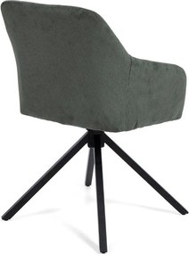 Scaun de sufragerie verde tapițat Lunio – Bonami Essentials