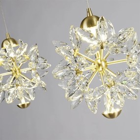 Lustra LED suspendata cristal design lux elegant BELLE 3L