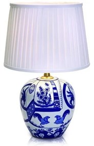 Veioză Markslöjd Goteborg, înălțime 48 cm, albastru - alb