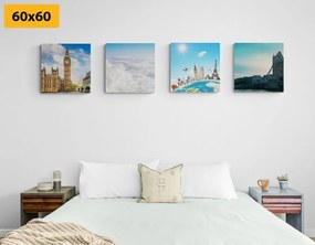 Set tablouri excursie în Londra