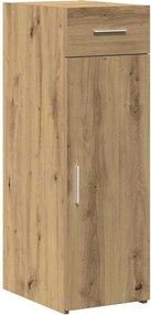 vidaXL Bufet cu sertar Stejar Artizanal 30 x 42,5 x 93 cm