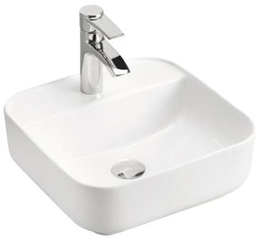 COMAD UM-6288 MAGIC 40 DP - Lavoar MAGIC 40x40 cm alb lucios pentru blat