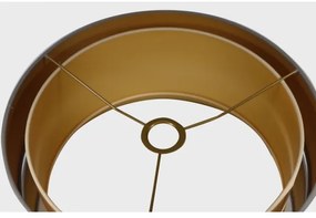 Lustră pe cablu Duolla DUO 1xE27/15W/230V d. 40 cm gri