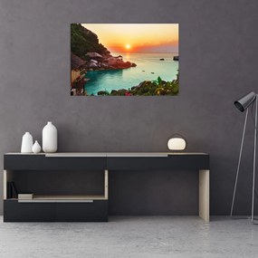 Tablou cu plaja frumoasă (90x60 cm)