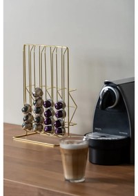 Suport pentru capsule de cafea auriu Wired – PT LIVING