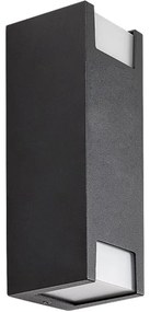 Aplică de exterior Rabalux 77055 CERNON 2xGU10/7W/230V IP44 negru