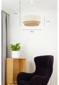 Lustră LED pe cablu Brilagi BOHO STYLE 1xE27/15W/230V d. 40 cm