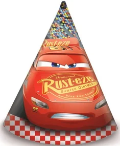 Disney Mașini Arena Race Pălărie de petrecere, 6 buc