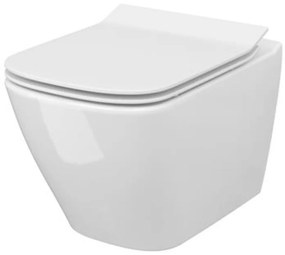 Set vas WC Cersanit City K35-041-ECO, capac WC Cersanit City K98-0125-ECO