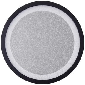 Plafonieră LED Brilliant MOSAKO LED/16W/230V 3000K d. 25 cm negru
