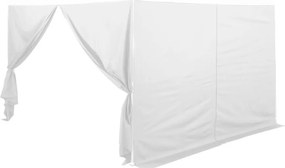 Perete lateral pentru cort de petrecere INSTENT "PRO" - alb