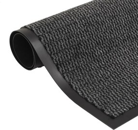 vidaXL Covor de ușă anti-praf, antracit, 40x60 cm, dreptunghiular