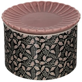 Cutie ceramica cu farfurie, Ø 12,5 cm