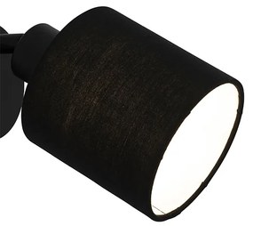 Plafoniera neagră reglabilă - Hetta