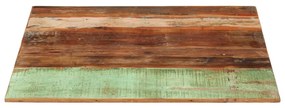 286051 vidaXL Blat de masă pătrat, 80 x 80 cm, lemn masiv reciclat, 15-16 mm