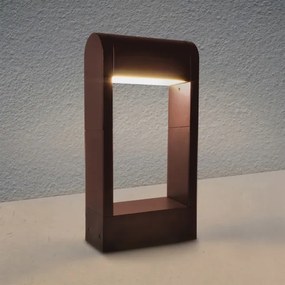 Brilagi - Lampă LED de exterior CROTONE LED/7W/230V maro IP54 30 cm