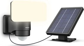 Philips TYLUS LED 6W 3,7V 5000K IP44 lampă solară de perete cu senzor