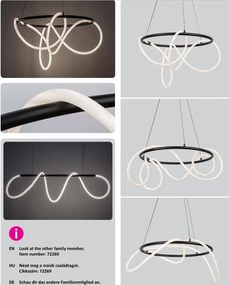 Lustra LED suspendata design modern Montema