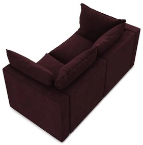 Canapea burgundy 180 cm Manao – Makamii