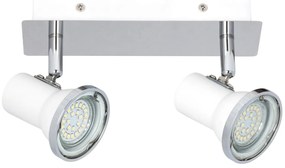 Plafoniera cu 2 spoturi directionabile pentru baie IP44 Steve 5498 RX