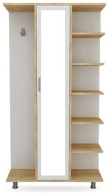 Mobilier hol Etela (Stejar + Alb). 1088687