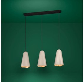 Lustră pe cablu Eglo 390364 TOLLERIC 3xE27/40W/230V bej