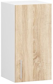 Dulap superior de bucătărie Lula w30 (Alb + stejar sonoma). 1068594