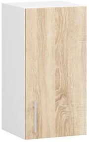 Dulap superior de bucătărie Lula w30 (Alb + stejar sonoma). 1068594