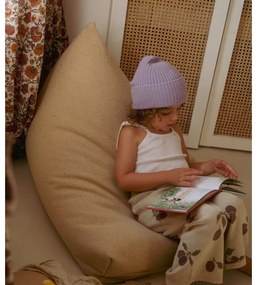 Fotoliu puf pentru copii galben deschis Cleo Light Honey – Lorena Canals