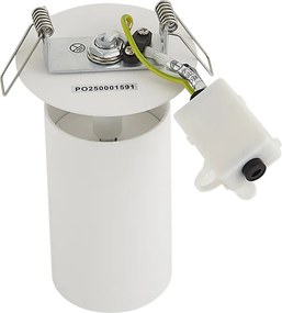 Spot încastrat modern alb GU10 50mm IP44 - Chels