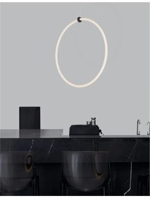 Lustra LED dimabila design circular GIRDINO 59,5cm