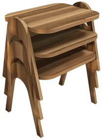 Masă pliantă Paris Walnut, 3 buc