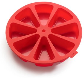 Formă despărțitoare din silicon pentru tort Lékué, ⌀ 26,5 cm, roșu