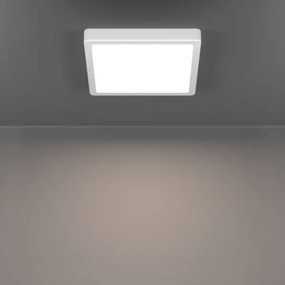 Eglo 901312-LED Plafonieră LED FUEVA, 10,5 W, 230 V, 2700/4000/6500 K, 22 x 22 cm, alb