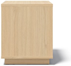 Măsuță auxiliară cu aspect de lemn de stejar 40x40 cm Ella - TemaHome