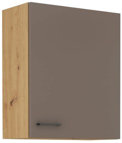 Dulap superior de bucătărie Barb 60 G-72 1F (stejar artisan + trufă). 1044958