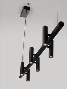 Lustra suspendata cu 6 spoturi LED AVELO