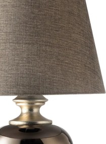 ONLI - Lampă de masă AMADEUS 1xE27/15W/230V gri