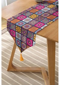 Napron de masă 45x140 cm Mandala Tiles – Minimalist Cushion Covers